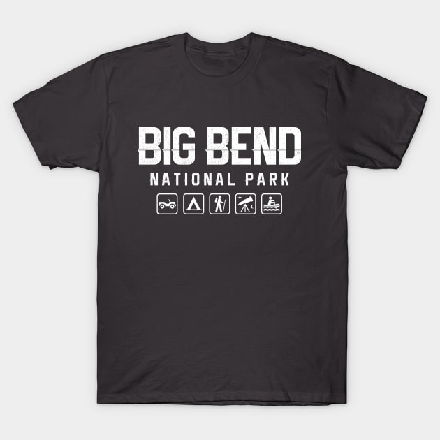 Big Bend National Park, Texas T-Shirt by npmaps